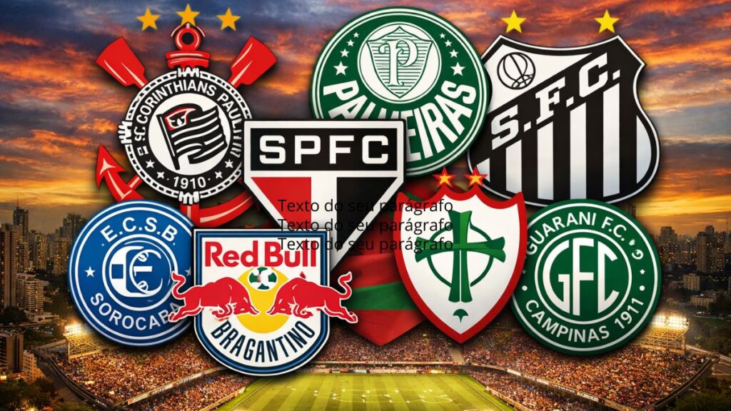 escudos clubes campeonato paulista participantes