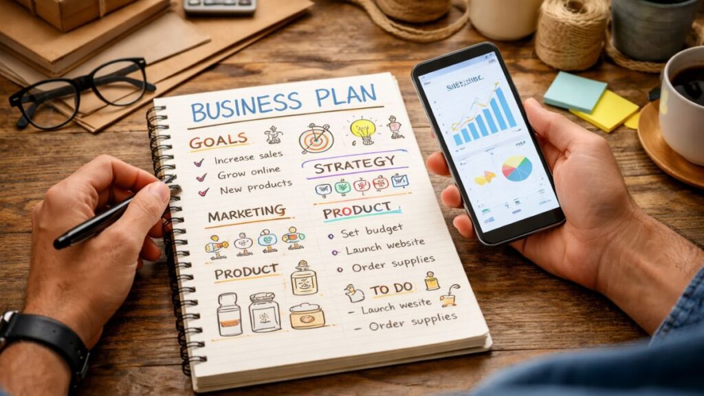 planejamento pequeno negocio iniciante