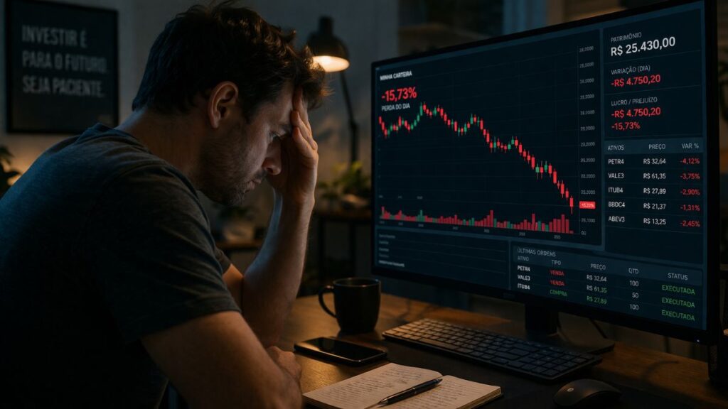 erro escolha corretora investimentos