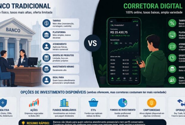 Melhores investimentos para iniciantes em 2026