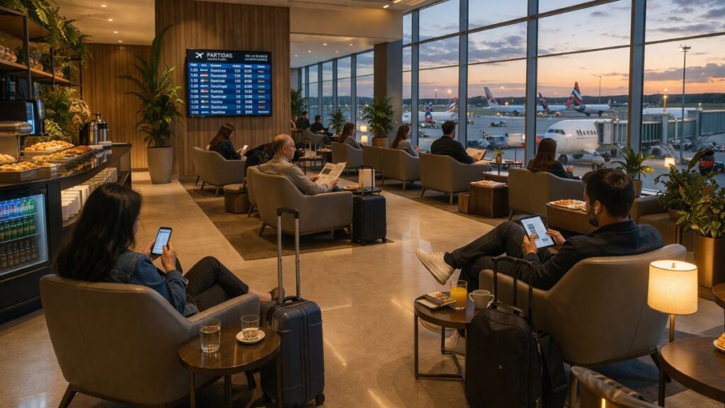 beneficios cartão crédito aeroporto sala vip