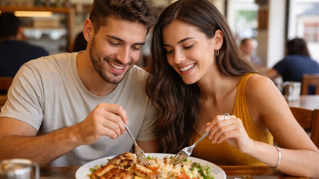 dividir prato restaurante economia viagem