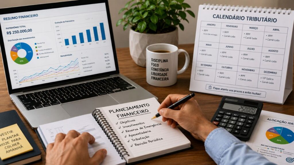 Como Funciona o Imposto de Renda em Investimentos 2026 5 planejamento tributario investimentos